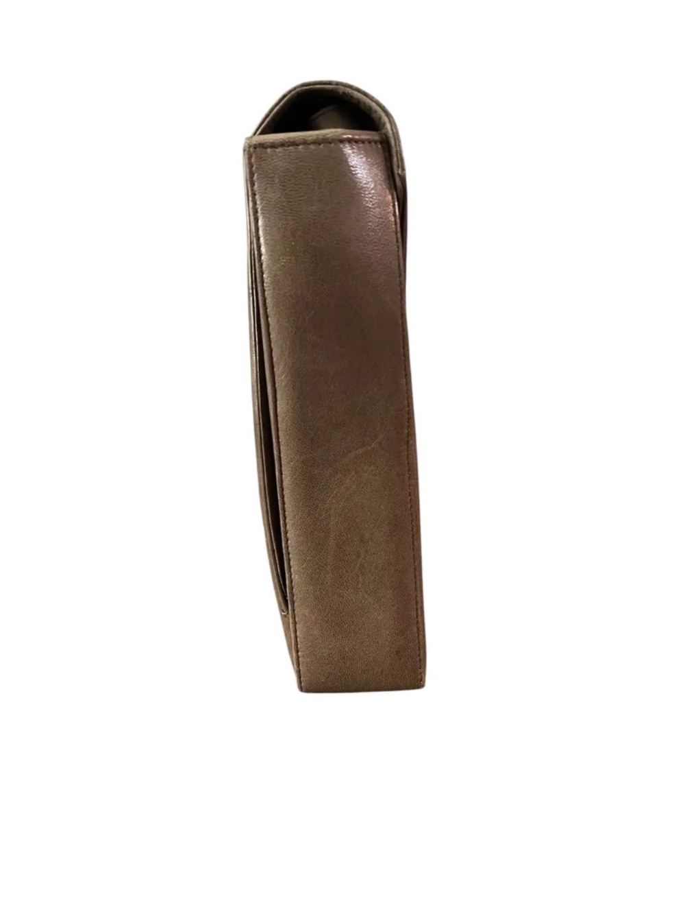 BALLY Vintage Fold-Over Leather Clutch/Crossbody Bag - Picture 5 of 6
